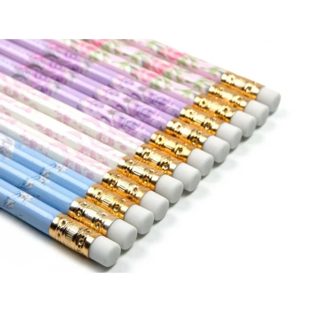 LoveShackFancy x Yoobi Pen and Pencil Set Floral Cottagecore Writing Supplies